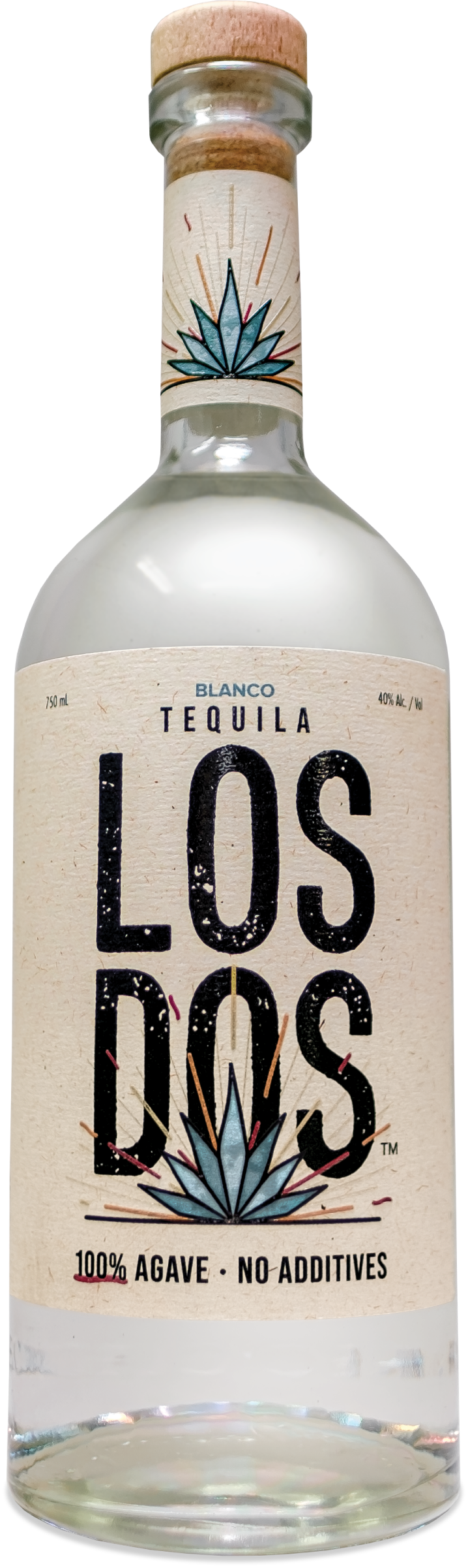 Los Dos Tequila bottle
